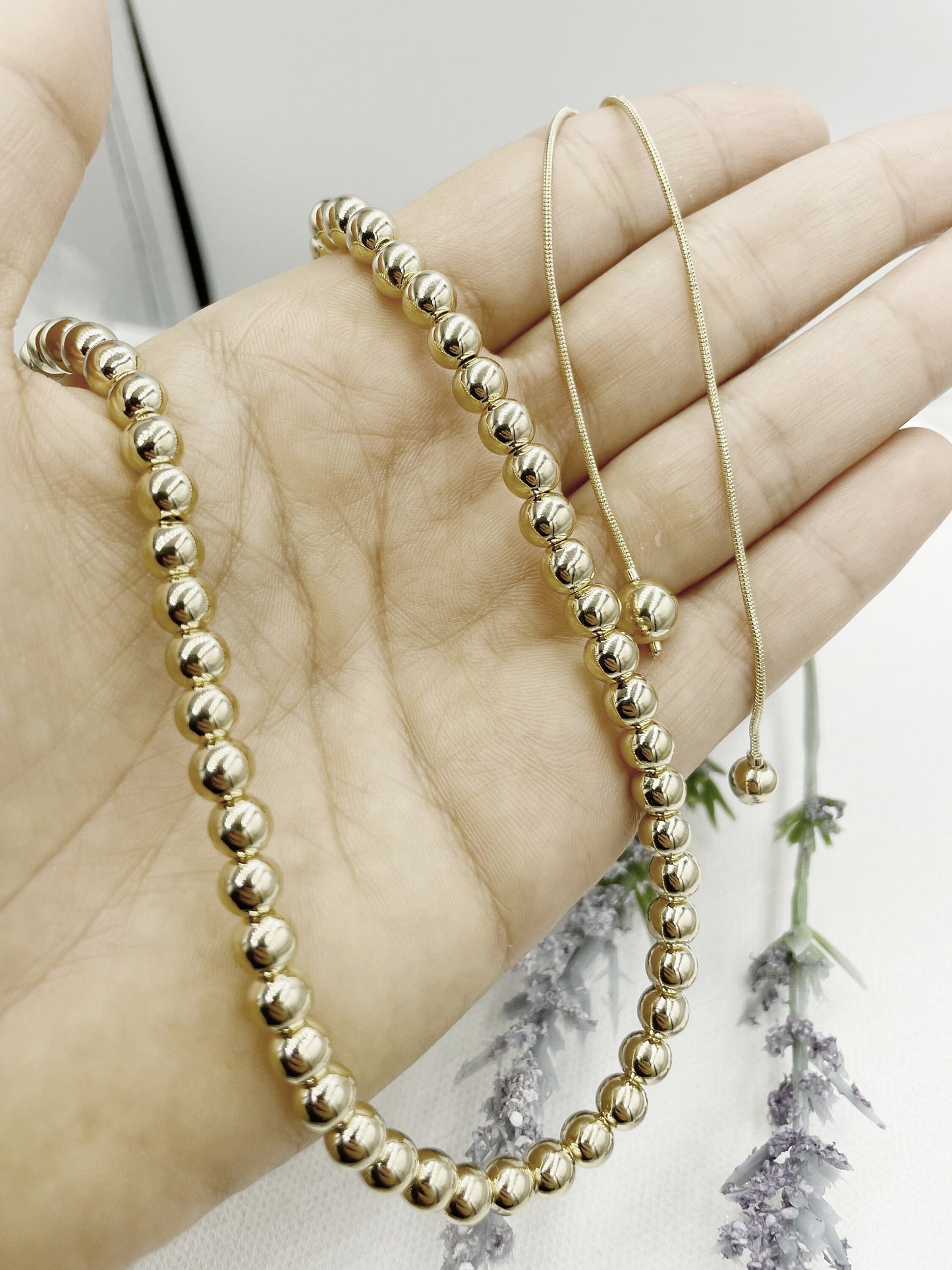 Vintage Beads Clasp Adjustable
