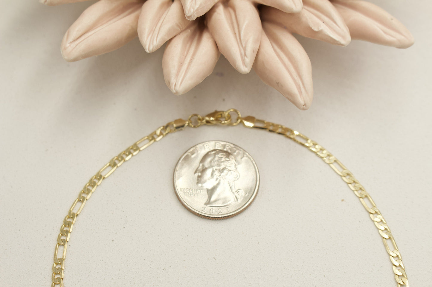 Figaro Chain Necklace 3mm