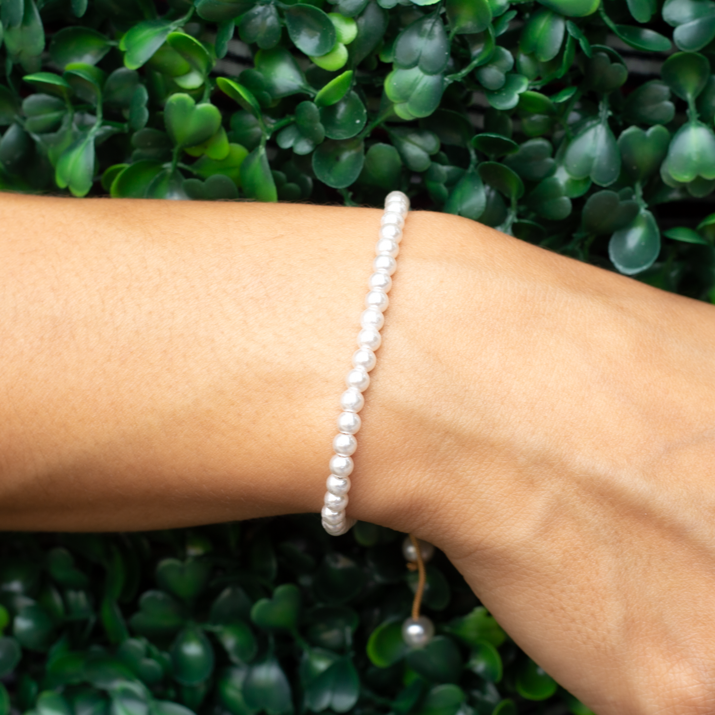 Pearls Adjustable Bracelet