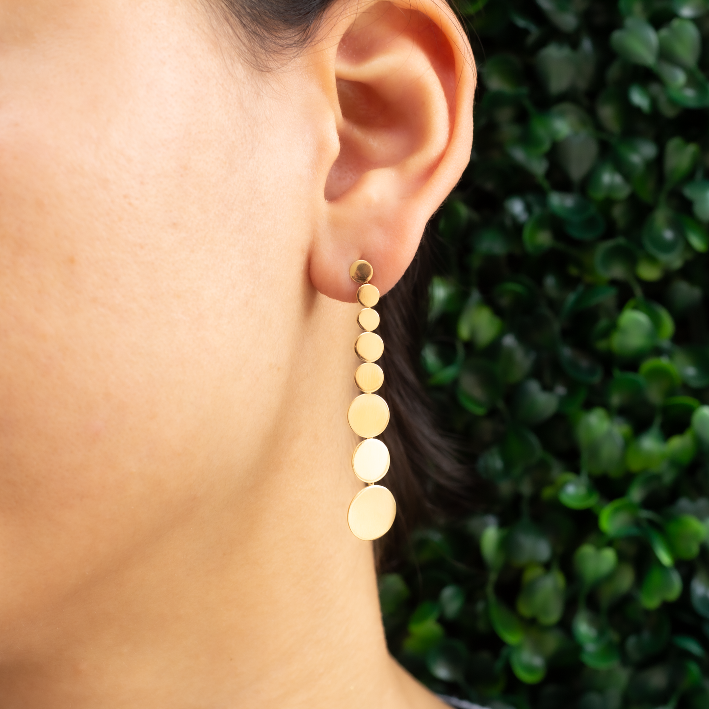 Circle Dangle Earrings