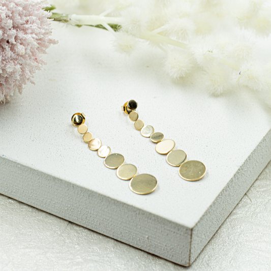 Circle Dangle Earrings