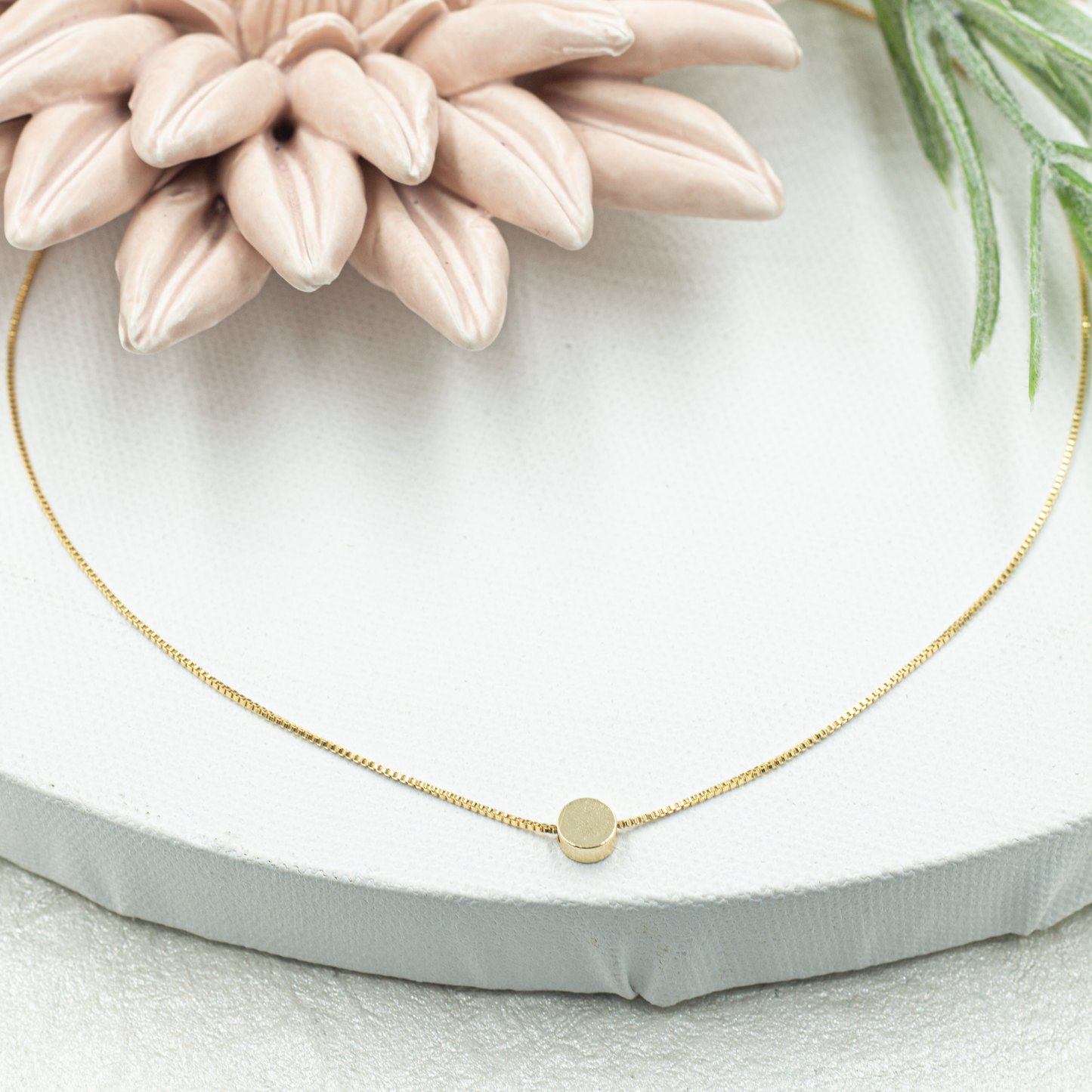 Minimalist Circle Necklace