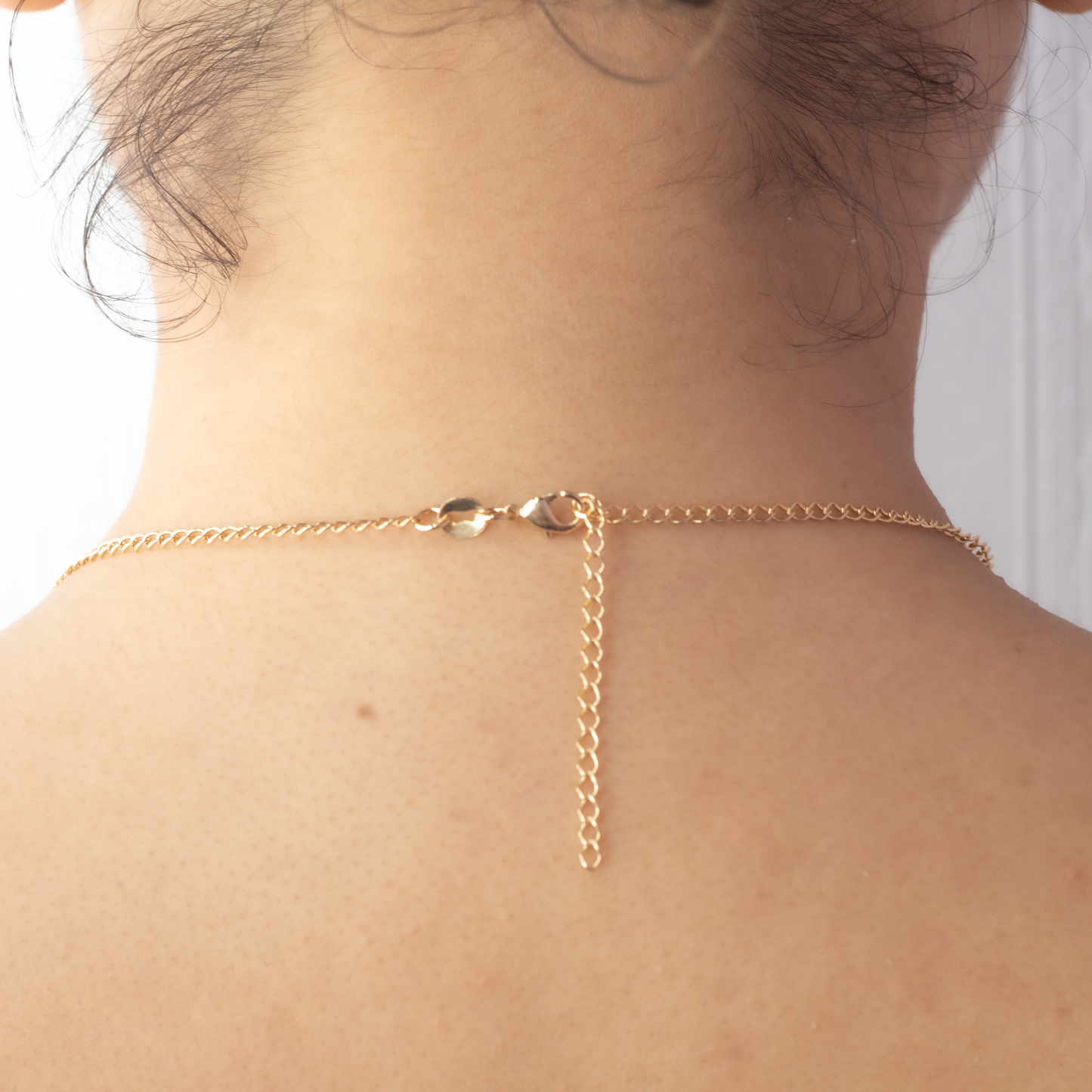 Cz Hanging Drop Pearl Choker