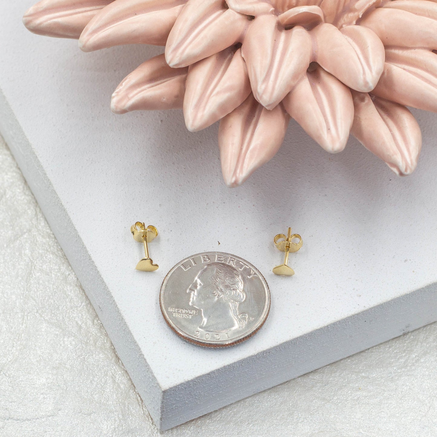 Little Heart Stud Earrings