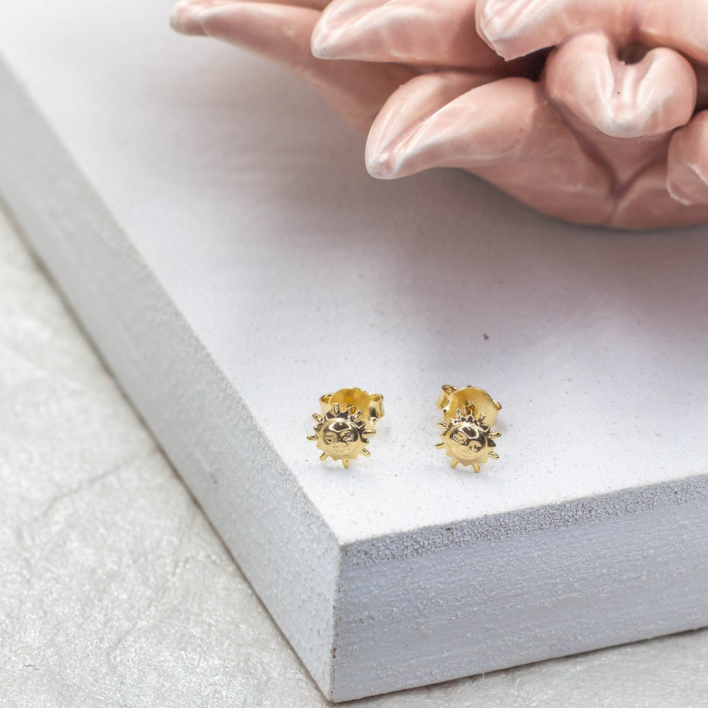 Sun Stud Earrings