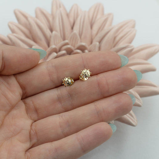 Sun Stud Earrings