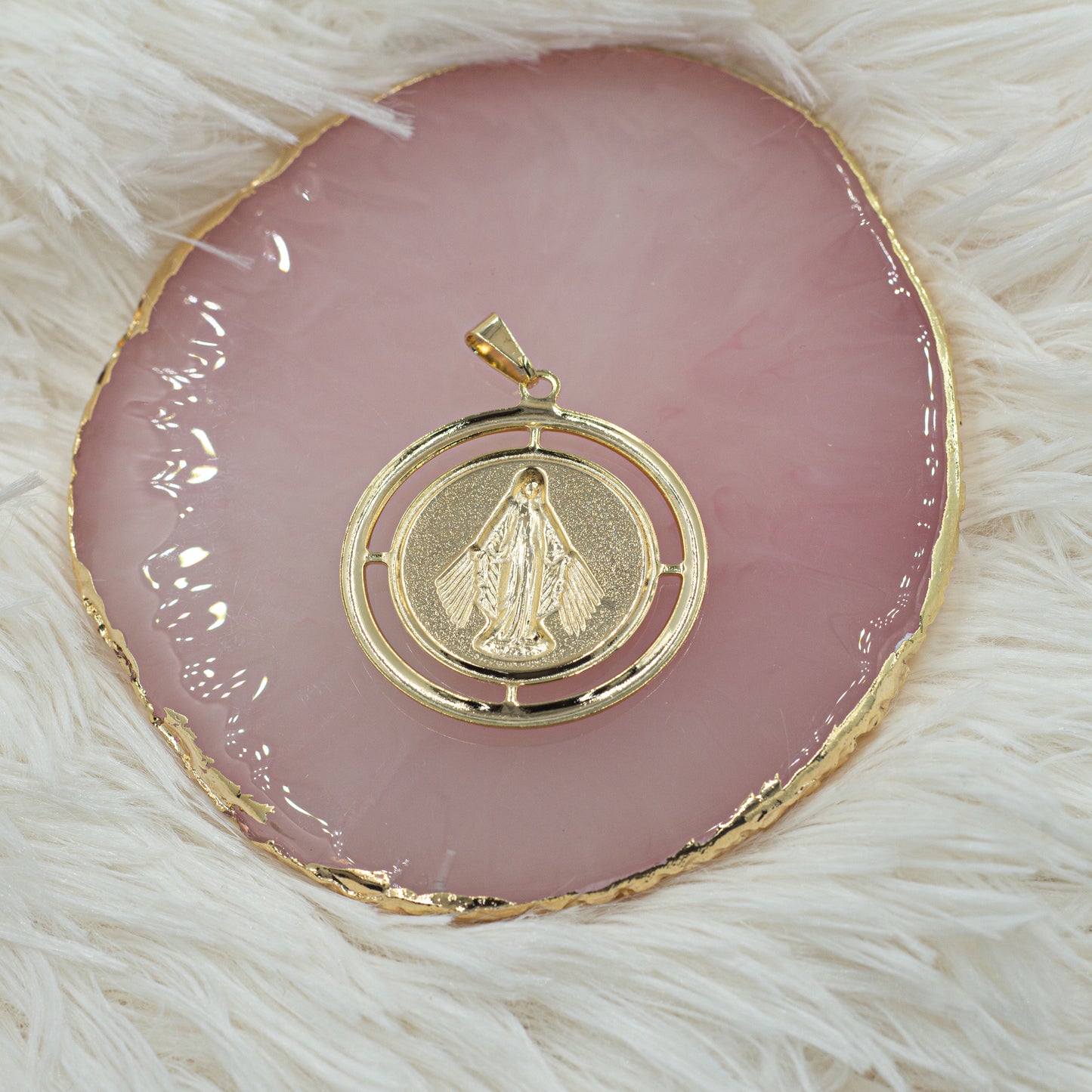 Miraculous Virgin Medal Pendant