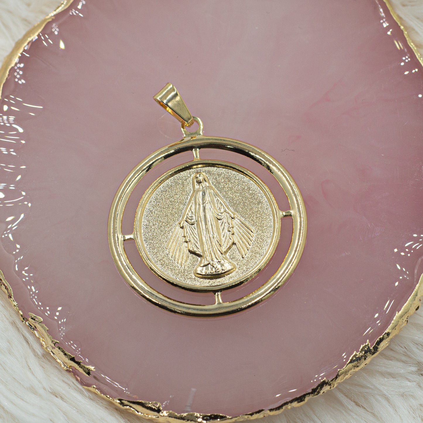 Miraculous Virgin Medal Pendant