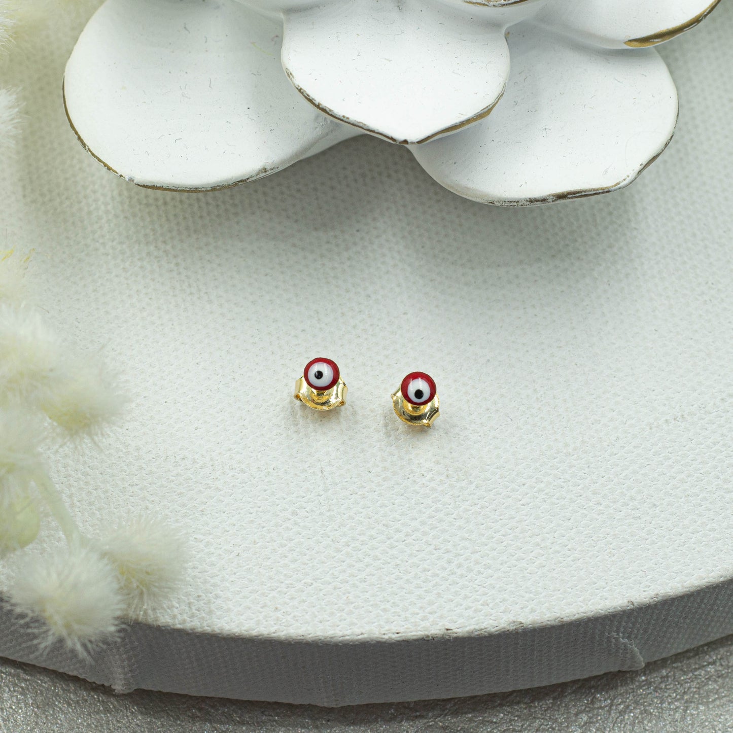 Evil Eye Stud Earrings