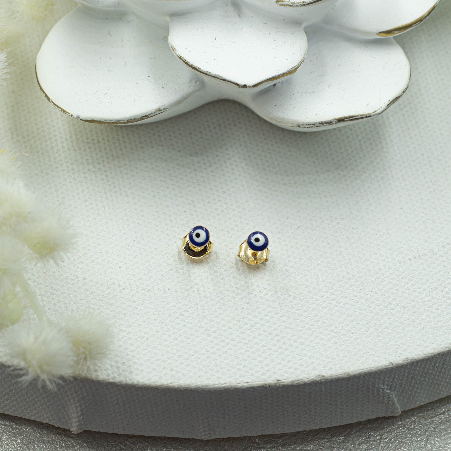 Evil Eye Stud Earrings