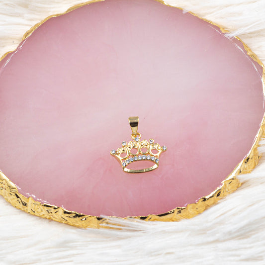 Zirconia Crown Pendant