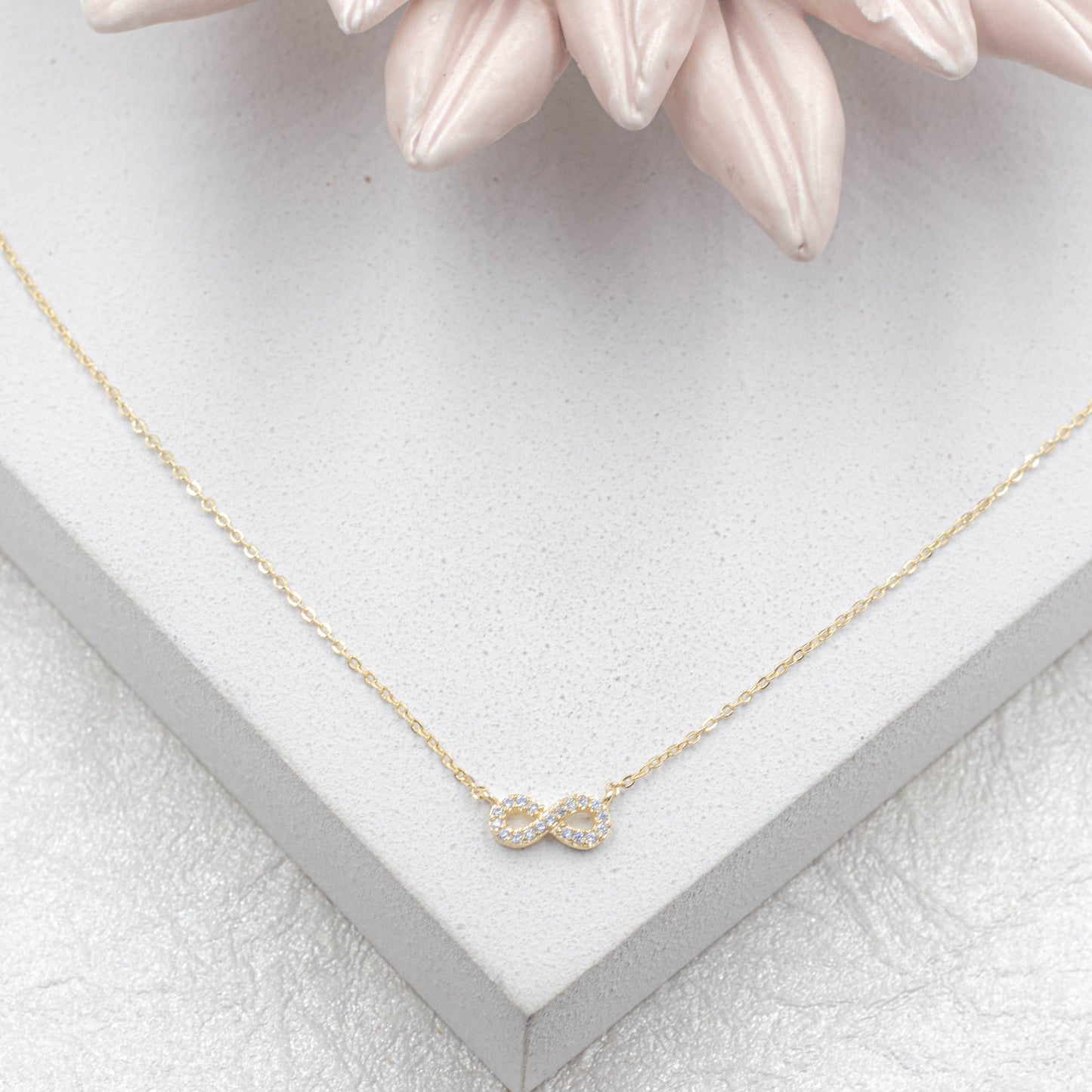 Dainty Infinity Necklace