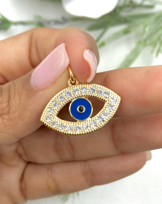 Blue Evil Eye Pendant