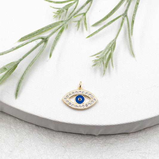 Blue Evil Eye Pendant