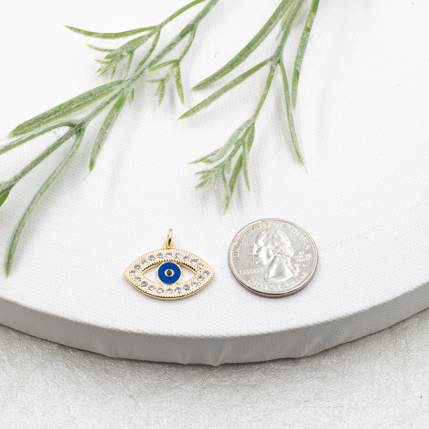 Blue Evil Eye Pendant