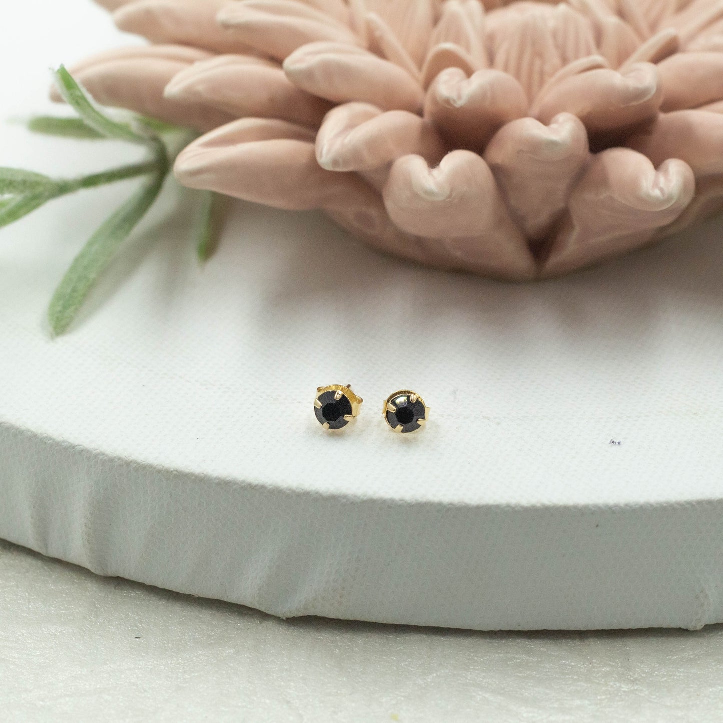 Colorful Cz Studs Earrings