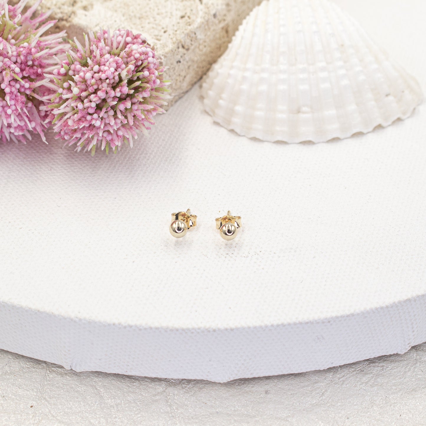 Small Ball Stud Earrings for Girl