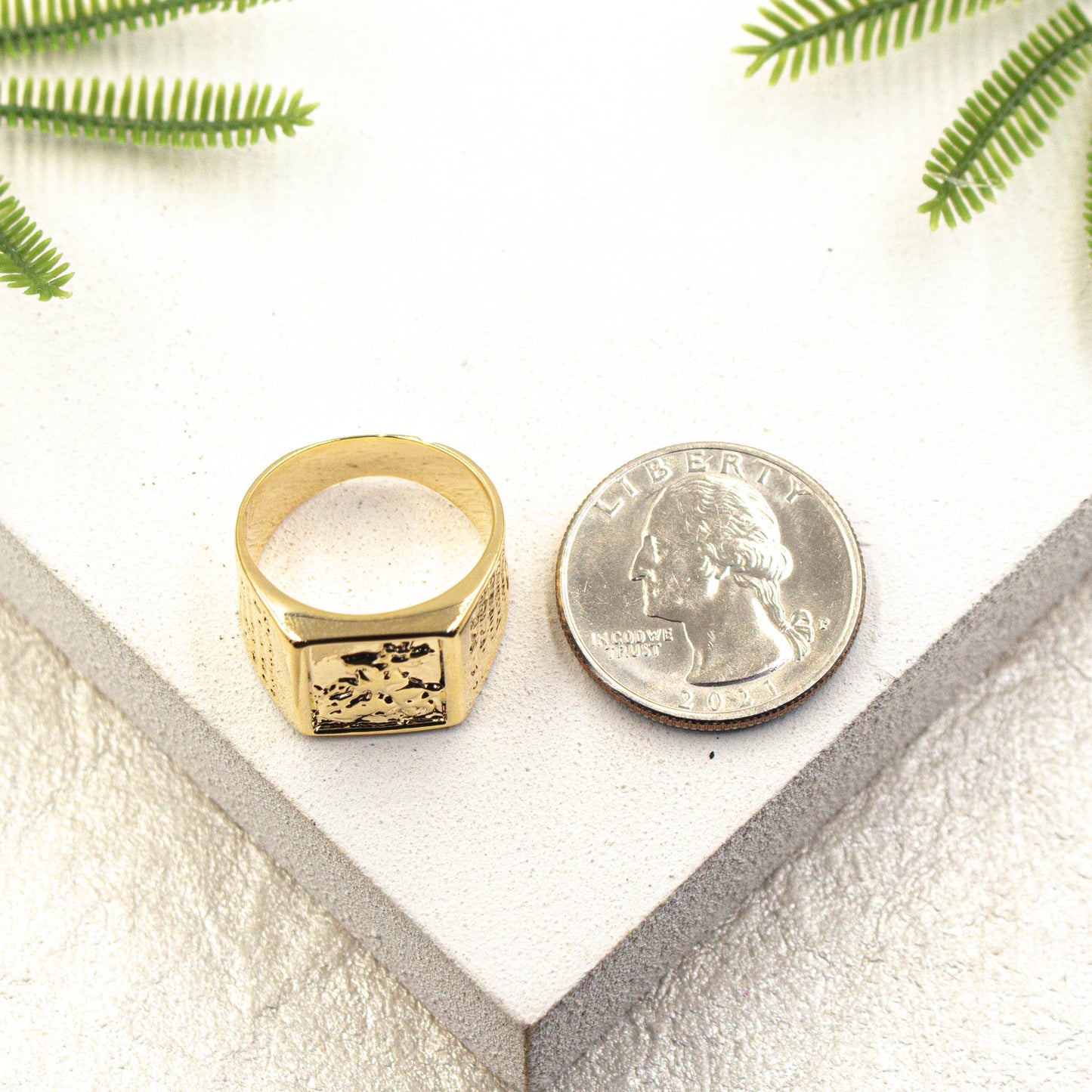 Saint George Signet Ring for Men