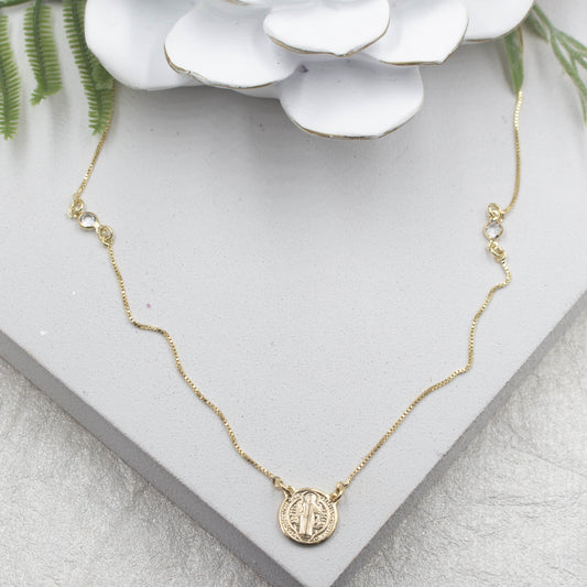 Saint Benedict Medal Necklace