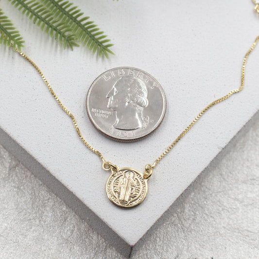 Saint Benedict Medal Necklace