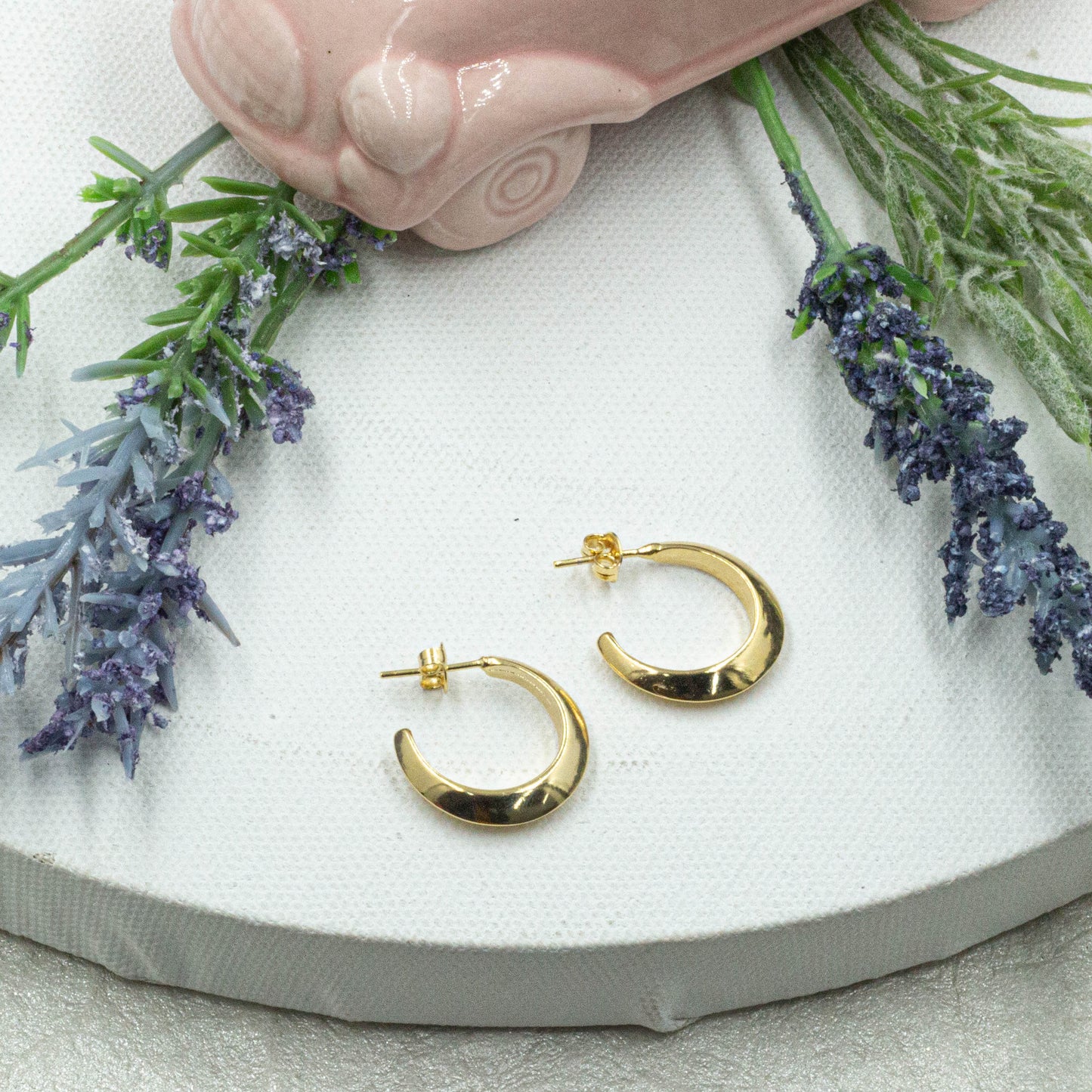 Plain Hoops Earrings