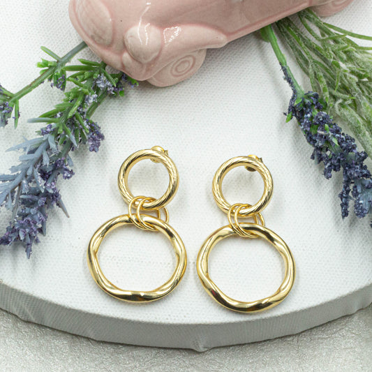 Circle Dangle Earrings