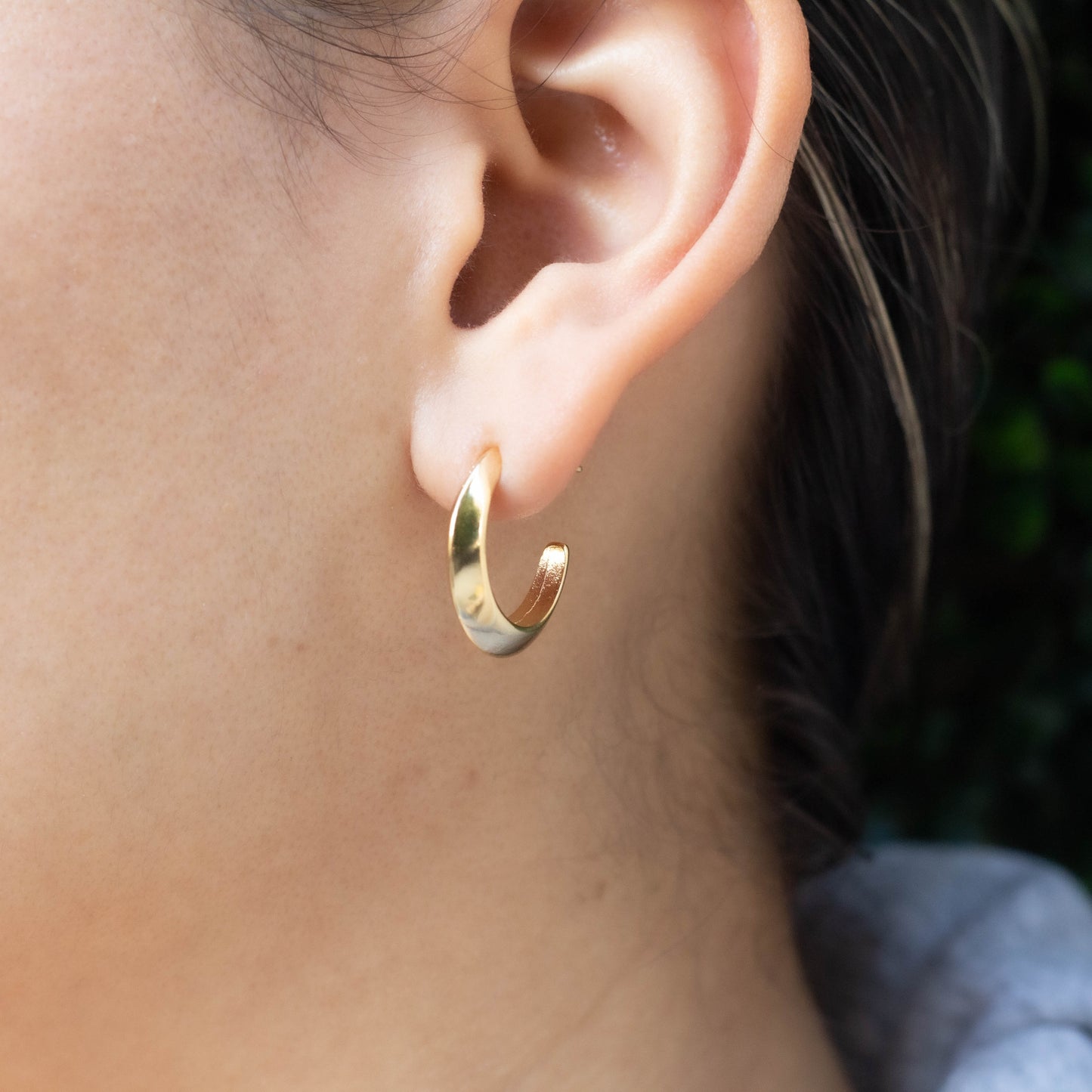 Plain Hoops Earrings