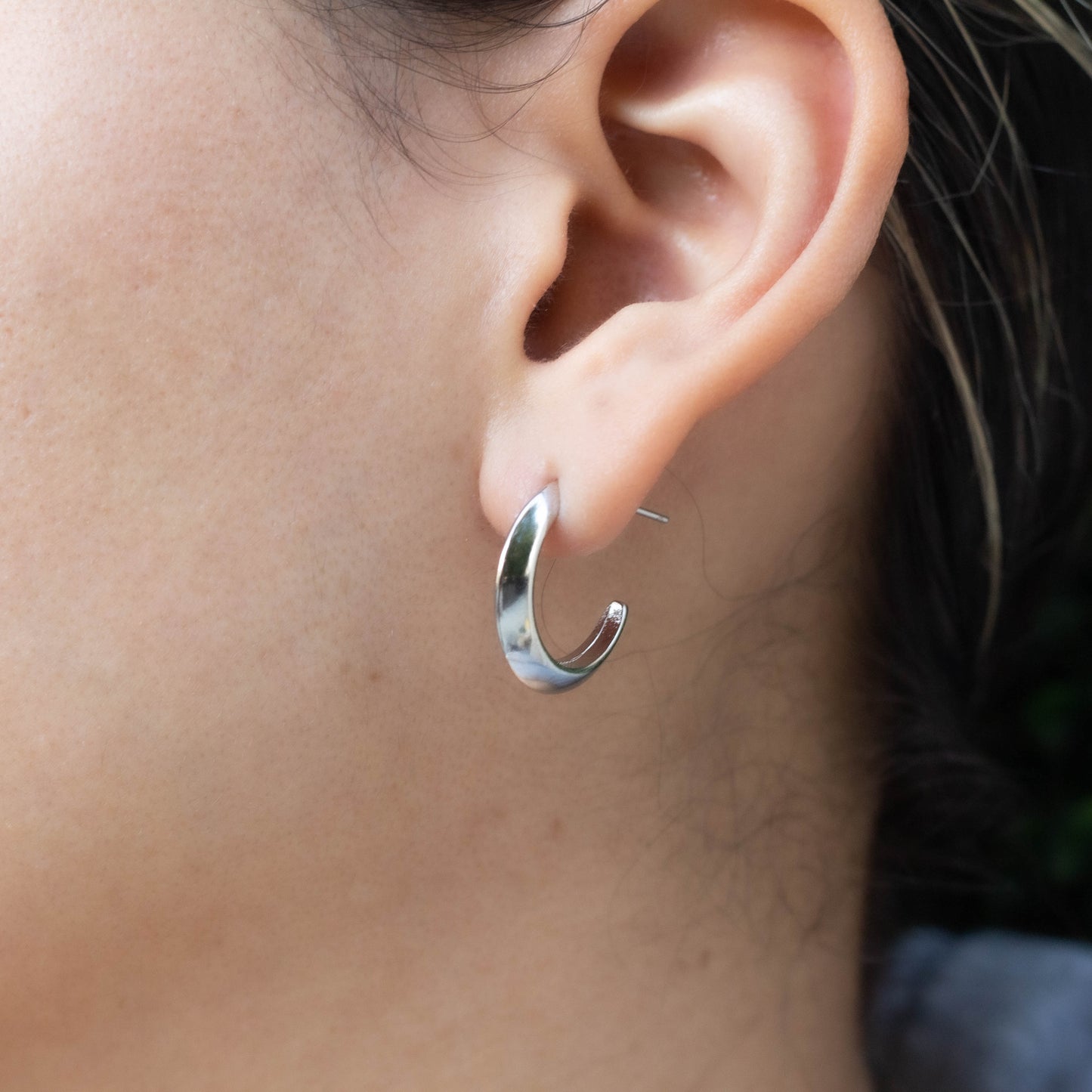 Plain Hoops Earrings