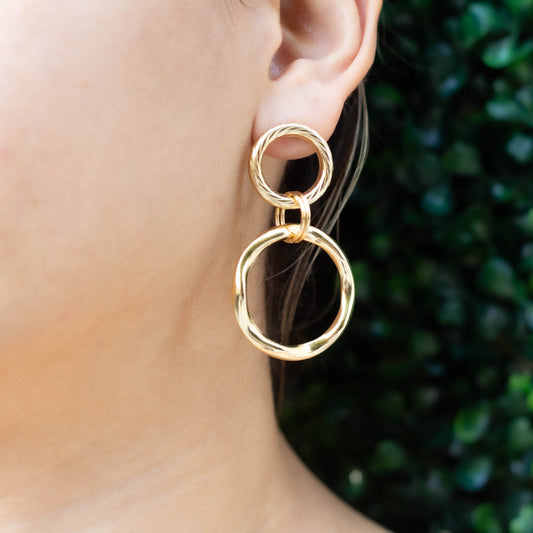 Circle Dangle Earrings