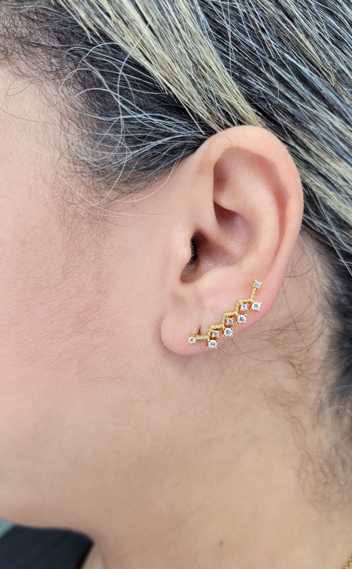 Constellation Ear Climber Earrings