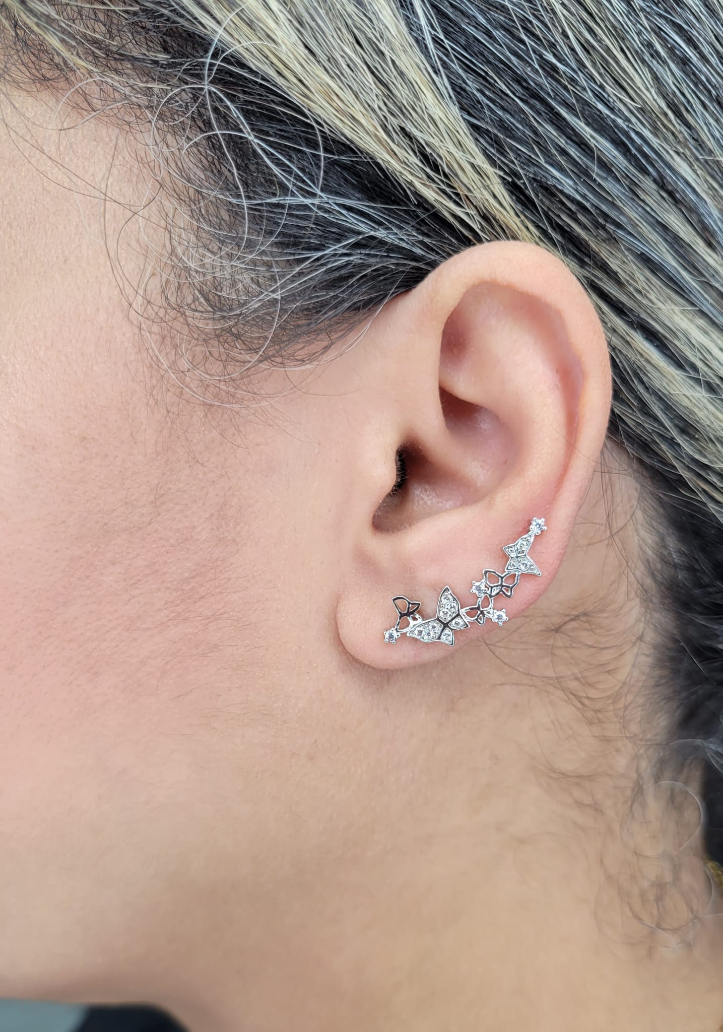 Butterfly Ear Climber