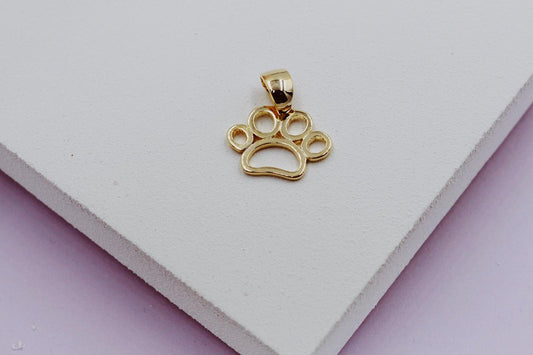 Dog Paw Print Pendant