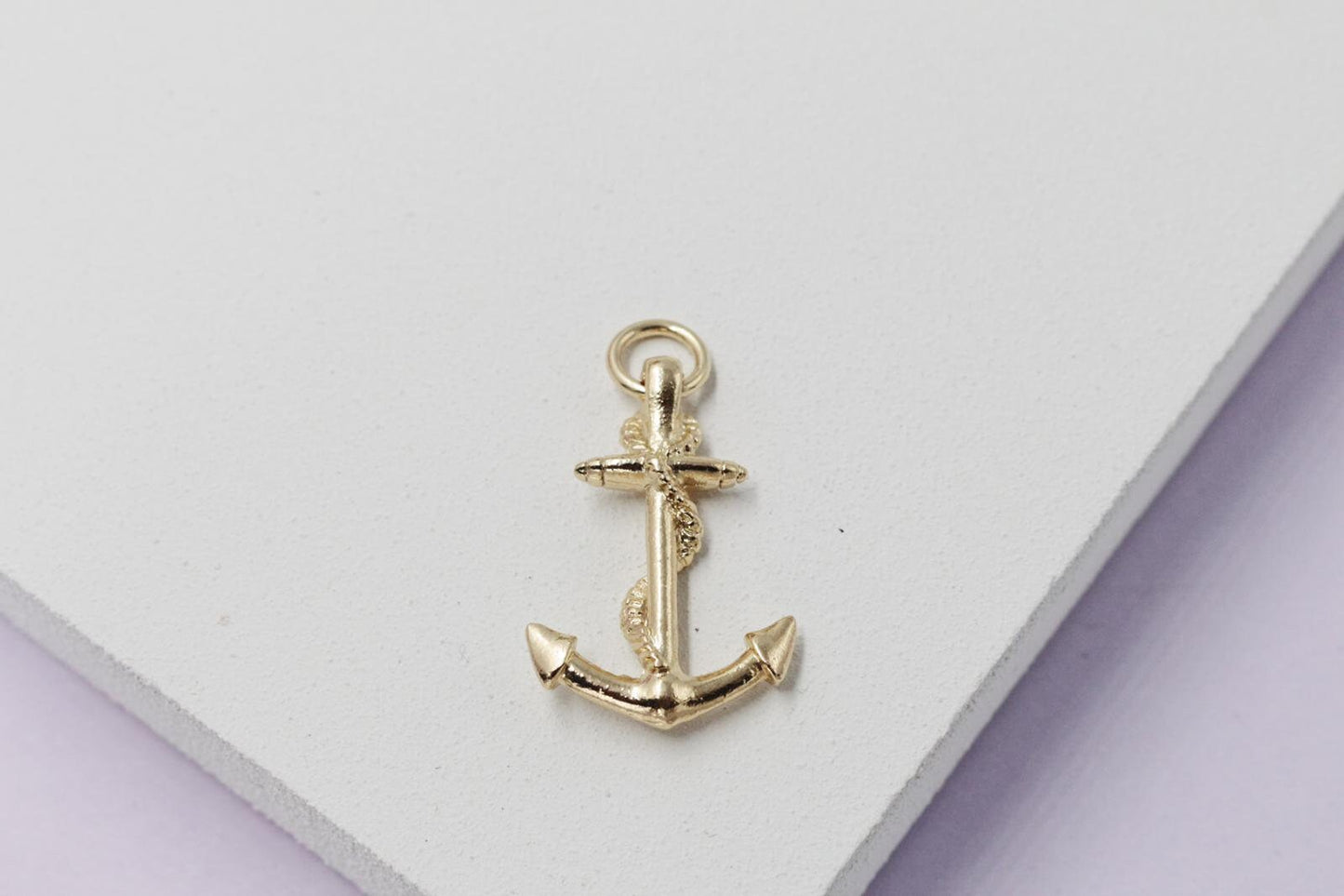 Anchor with Rope Pendant