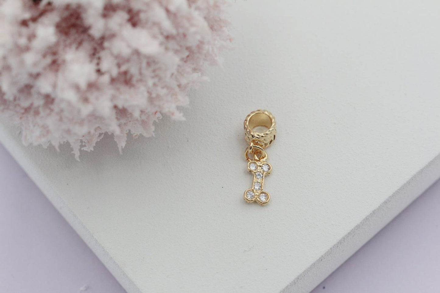 Unique Dainty Dog Bone Charm