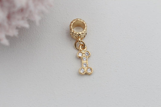 Unique Dainty Dog Bone Charm