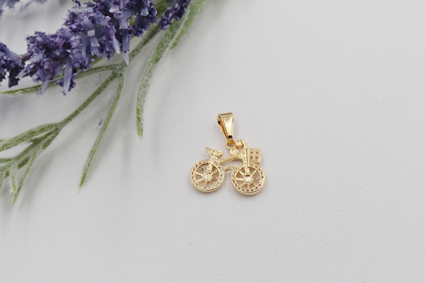 Adorable Bicycle Pendant