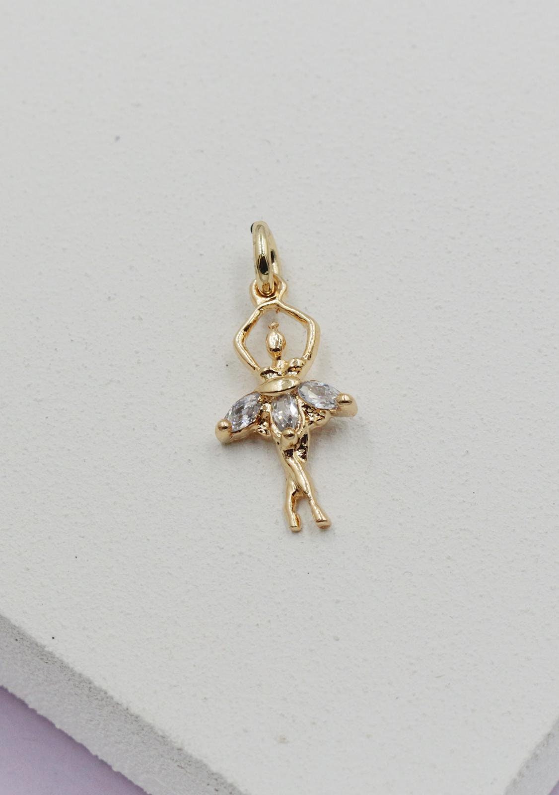 Ballerina Zirconia Pendant