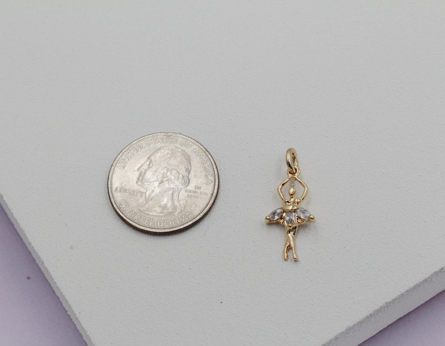 Ballerina Zirconia Pendant