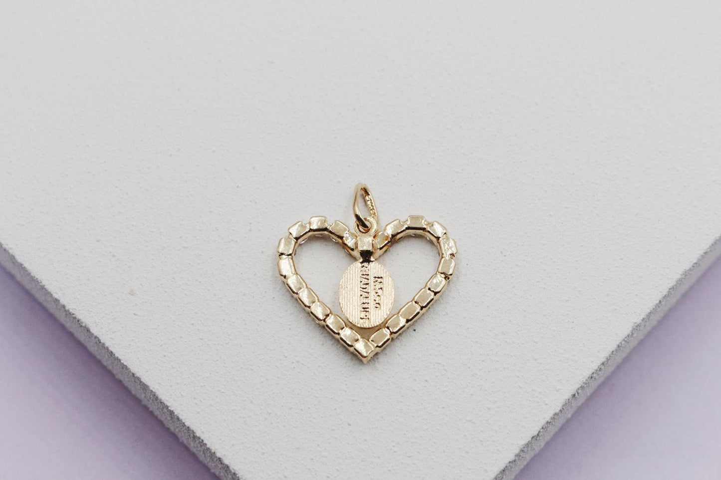 Heart Saint Center Pendant