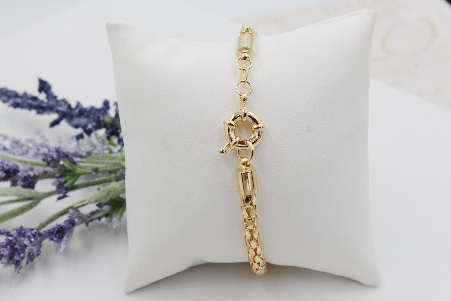 Popcorn Boya Clasp Bracelet