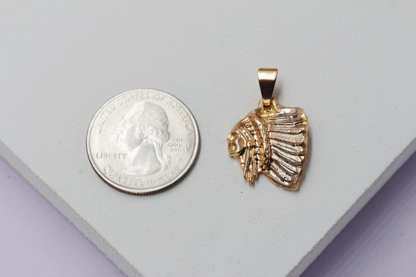 Native American Chief Pendant