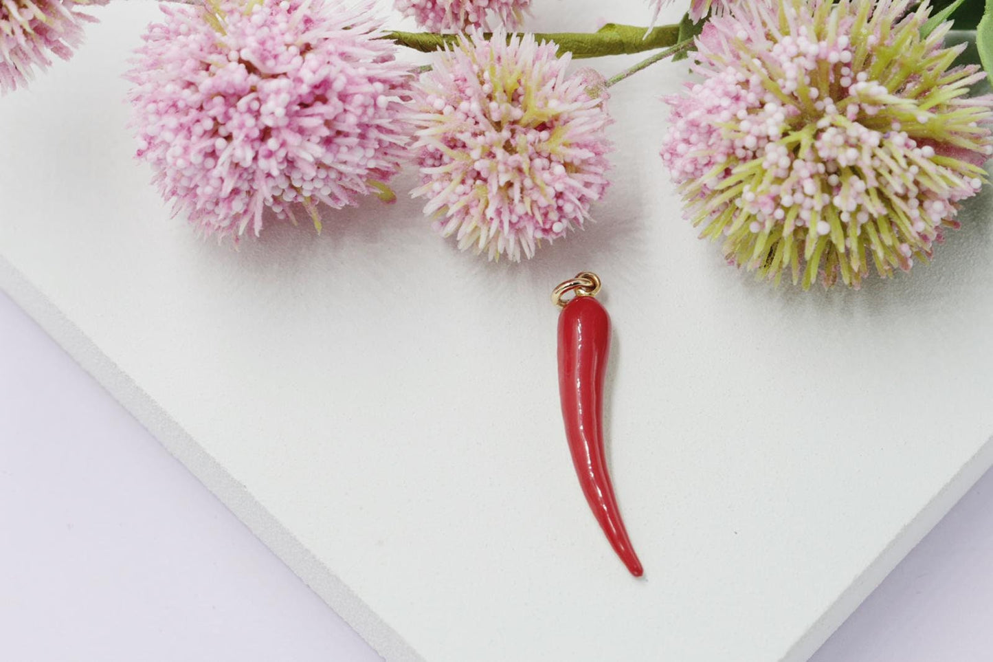 Red Statement Pepper Pendant