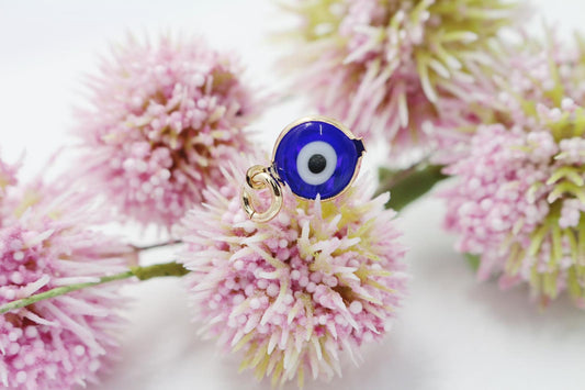 Blue Evil Eye Charm Pendant