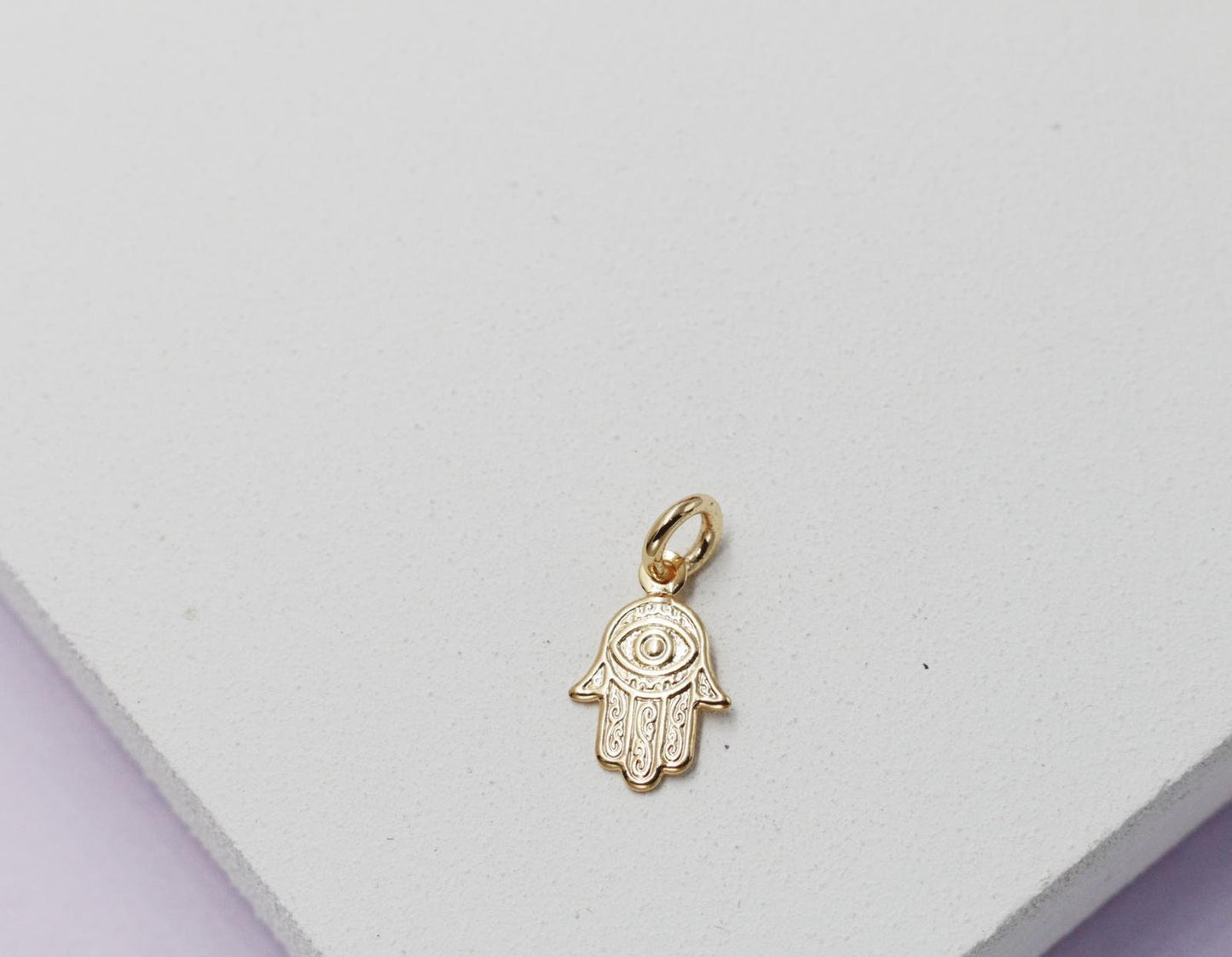 Tiny Dainty Hamsa Hand