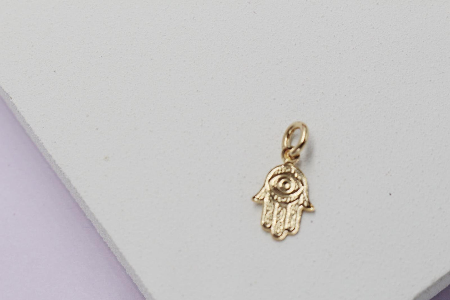 Tiny Dainty Hamsa Hand