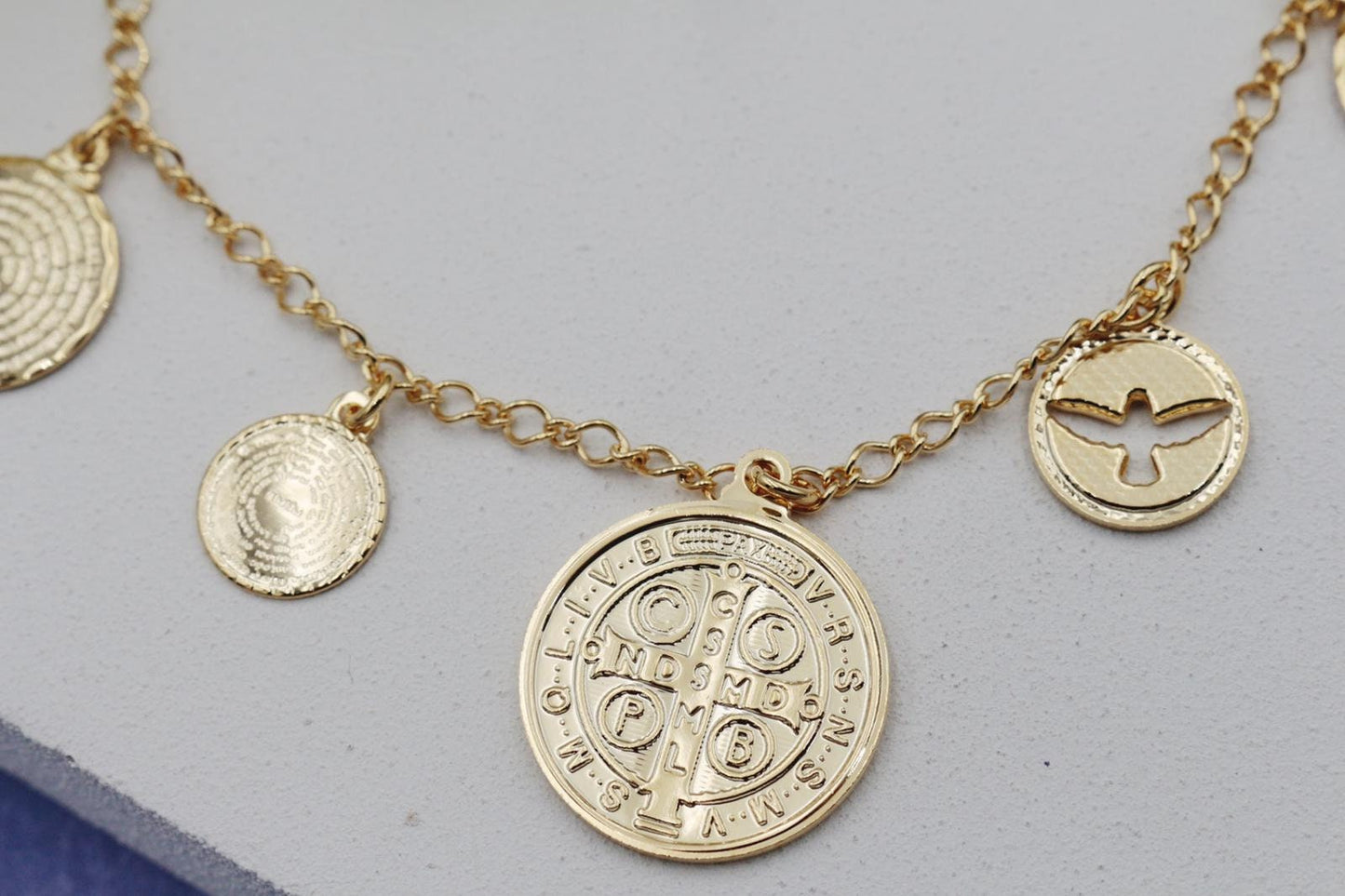 St. Benedict Medallion Anklet