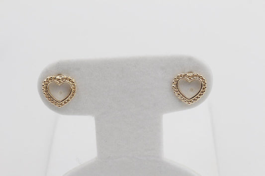 Cute & Dainty Heart Stud Earrings