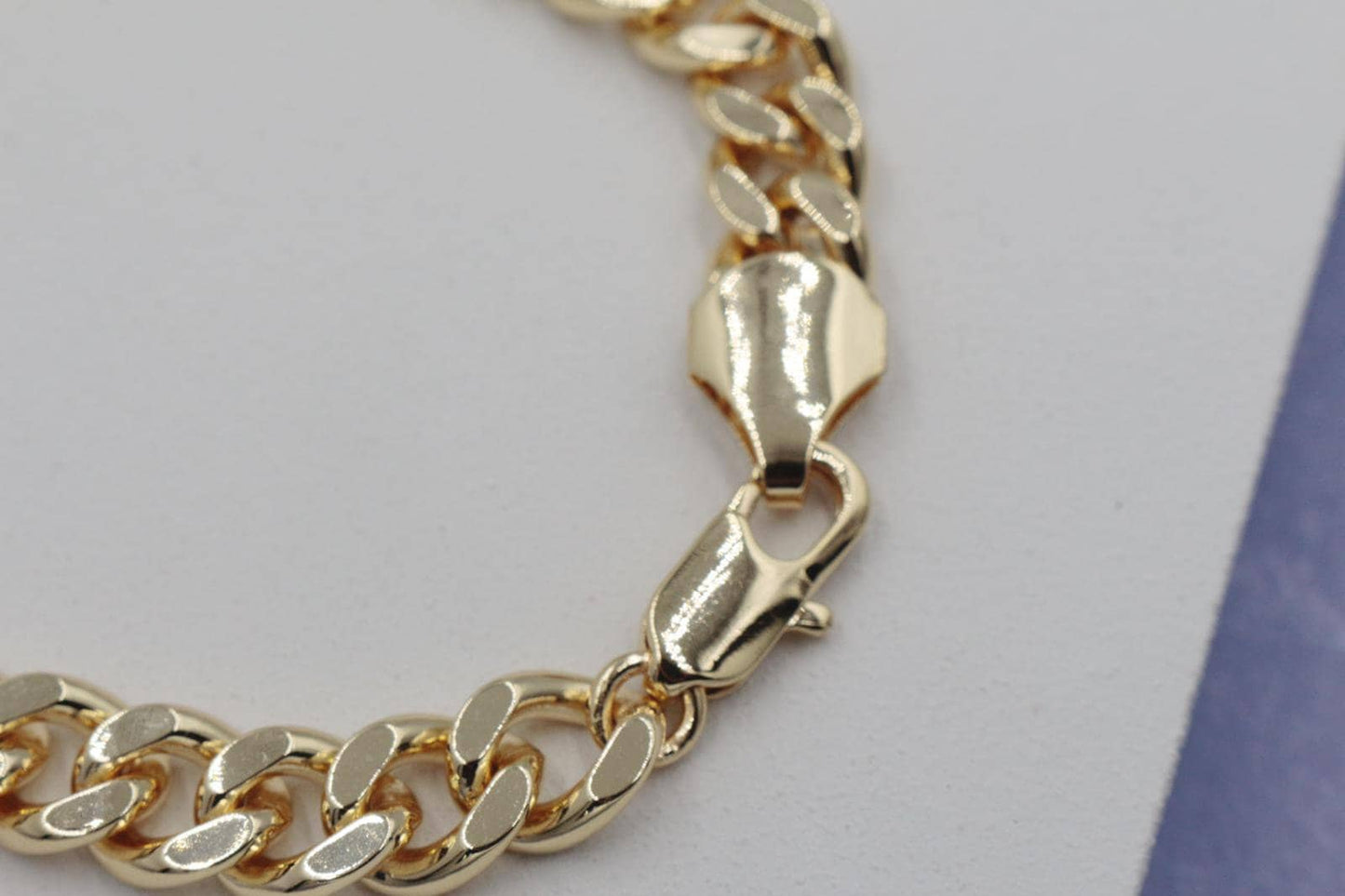 Chunky Cuban Link Chain Anklet 8mm