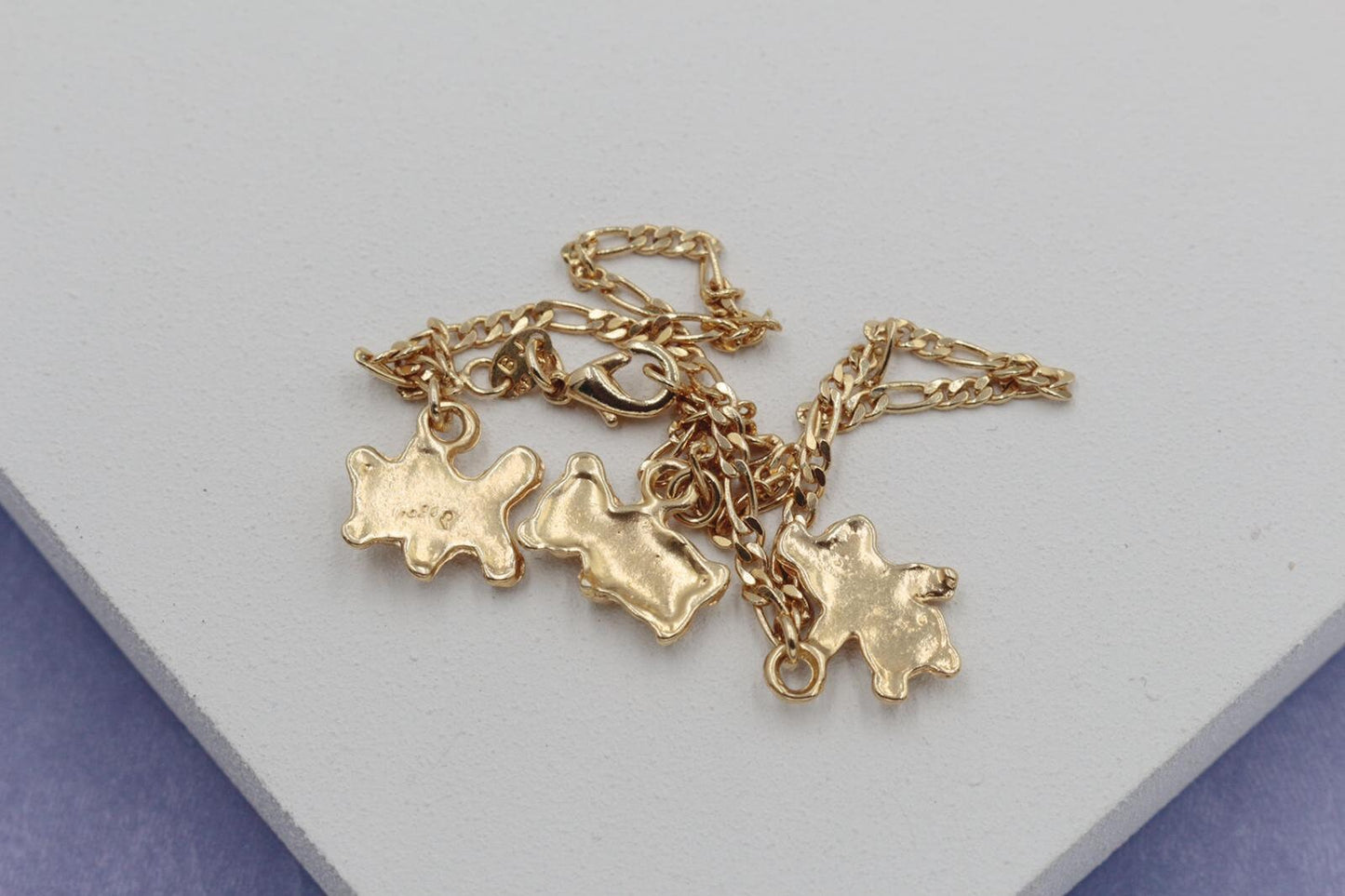 Dancing Bears Charms Anklet