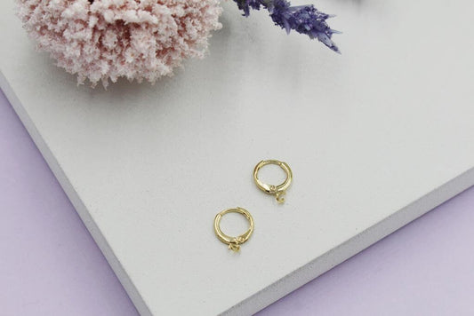 18K Gold Filled Hoops